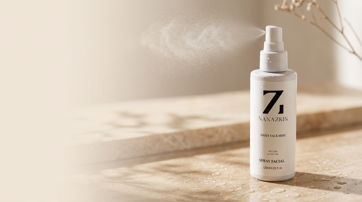 Nanazkin Daily Face Mist — spray facial com ácido hipocloroso